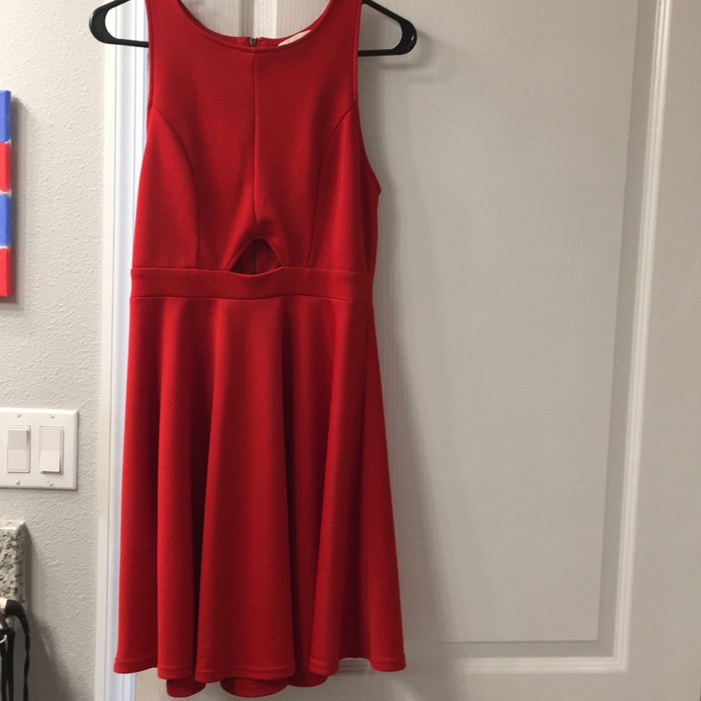 Francesca’s Red dress